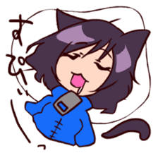 Cha-cha-Cat sticker #10372250