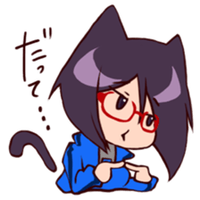 Cha-cha-Cat sticker #10372251