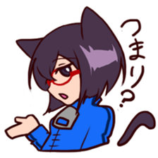 Cha-cha-Cat sticker #10372252