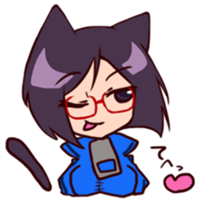 Cha-cha-Cat sticker #10372253