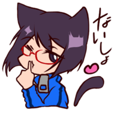 Cha-cha-Cat sticker #10372254