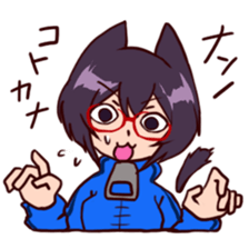 Cha-cha-Cat sticker #10372255