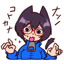 Cha-cha-Cat sticker #10372255