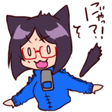 Cha-cha-Cat sticker #10372256