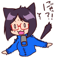 Cha-cha-Cat sticker #10372256