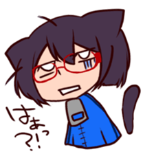 Cha-cha-Cat sticker #10372259