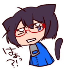 Cha-cha-Cat sticker #10372259