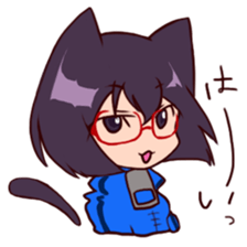 Cha-cha-Cat sticker #10372260