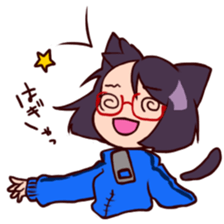 Cha-cha-Cat sticker #10372263