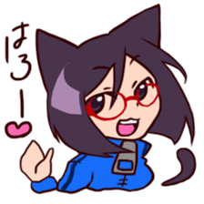 Cha-cha-Cat sticker #10372264