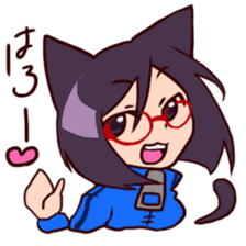 Cha-cha-Cat sticker #10372264