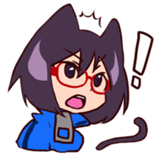 Cha-cha-Cat sticker #10372265