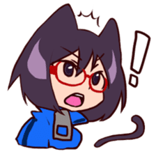 Cha-cha-Cat sticker #10372265