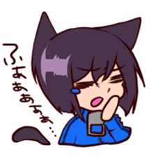 Cha-cha-Cat sticker #10372266