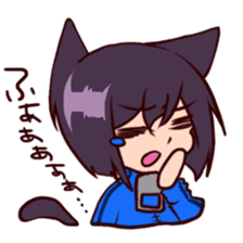 Cha-cha-Cat sticker #10372266