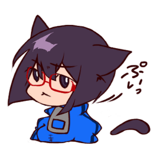 Cha-cha-Cat sticker #10372268