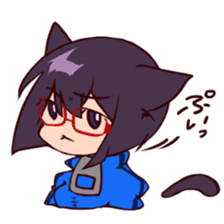 Cha-cha-Cat sticker #10372268