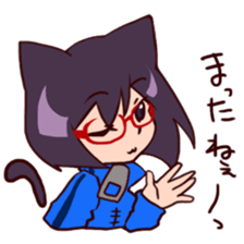 Cha-cha-Cat sticker #10372270