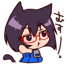 Cha-cha-Cat sticker #10372271