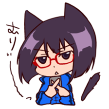 Cha-cha-Cat sticker #10372272