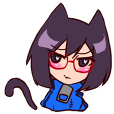 Cha-cha-Cat sticker #10372275