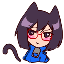 Cha-cha-Cat sticker #10372275