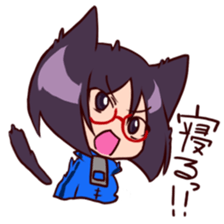 Cha-cha-Cat sticker #10372276