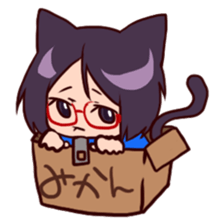 Cha-cha-Cat sticker #10372277