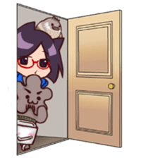 Cha-cha-Cat sticker #10372278