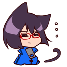 Cha-cha-Cat sticker #10372279