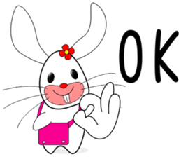 Rabbit sister sticker #10372964