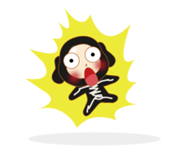 Light bald uncle sticker #10373090