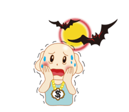 Light bald uncle sticker #10373104