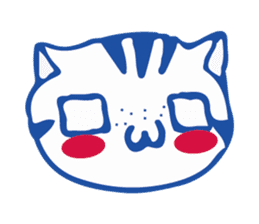 Facemood of LazyLazy Cat sticker #10373200