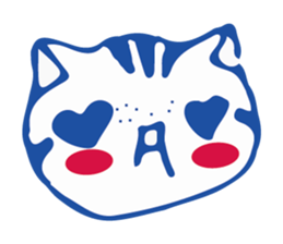Facemood of LazyLazy Cat sticker #10373203