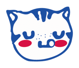 Facemood of LazyLazy Cat sticker #10373205