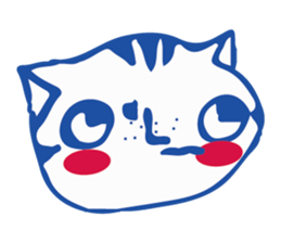 Facemood of LazyLazy Cat sticker #10373206
