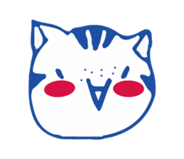 Facemood of LazyLazy Cat sticker #10373209
