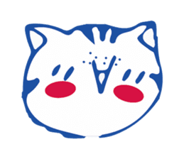Facemood of LazyLazy Cat sticker #10373213
