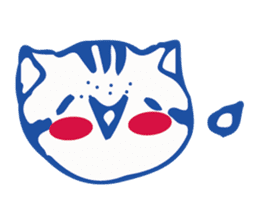 Facemood of LazyLazy Cat sticker #10373214