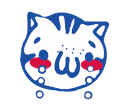 Facemood of LazyLazy Cat sticker #10373220