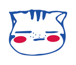 Facemood of LazyLazy Cat sticker #10373224
