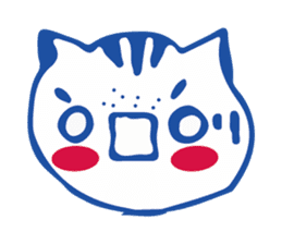Facemood of LazyLazy Cat sticker #10373227