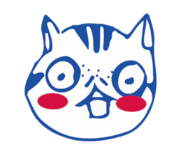 Facemood of LazyLazy Cat sticker #10373228