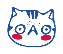 Facemood of LazyLazy Cat sticker #10373230