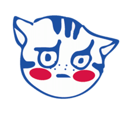 Facemood of LazyLazy Cat sticker #10373231