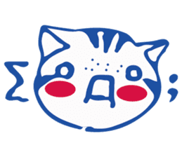 Facemood of LazyLazy Cat sticker #10373232