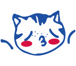Facemood of LazyLazy Cat sticker #10373239