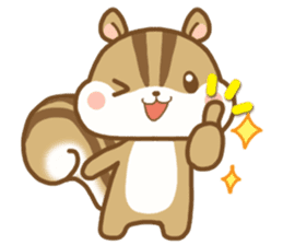 Cute Squirrel(Daily life) sticker #10373640