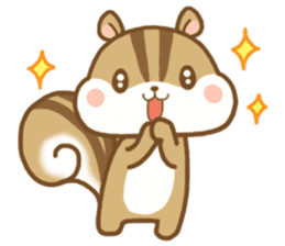 Cute Squirrel(Daily life) sticker #10373648